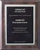 Награда от Oracle за вклад в развитие бизнеса в металлургическом секторе (2006 год)