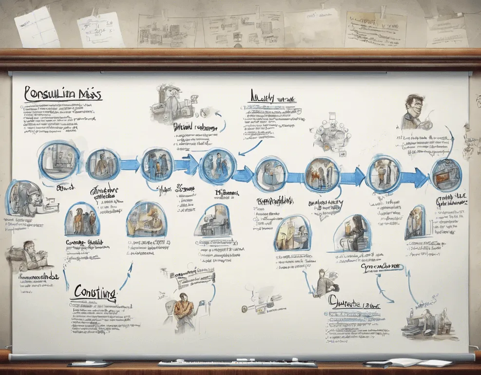 Процесс оказания услуг управленческого консалтинга 