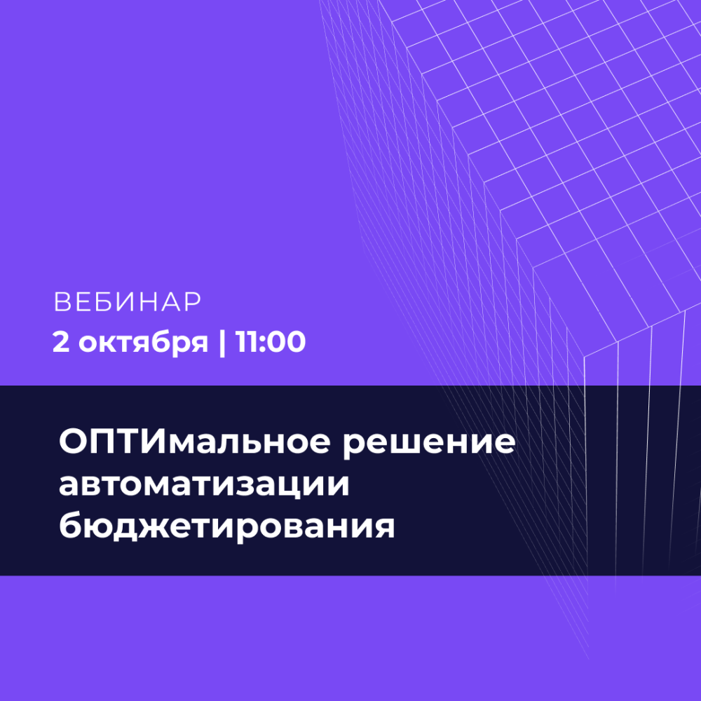 OПТИмальное решение автоматизации бюджетирования