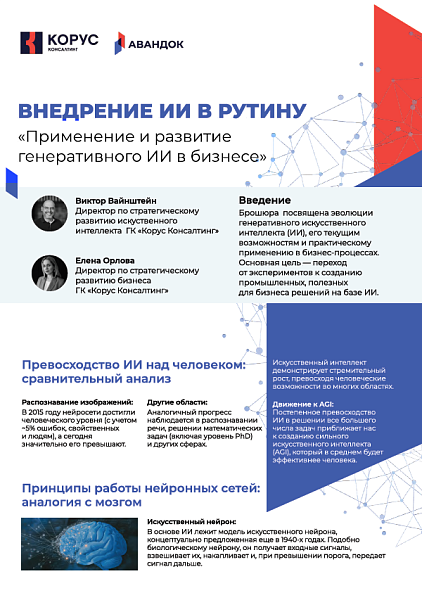 Применение генеративного ИИ в бизнесе