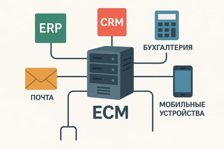 Интеграция ECM